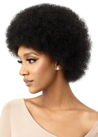 OUTRE FULL WIG WIGPOP - AFROBELLA, SIDE VIEW Sareya Beauty Supply Store in Calgary Alberta Canada